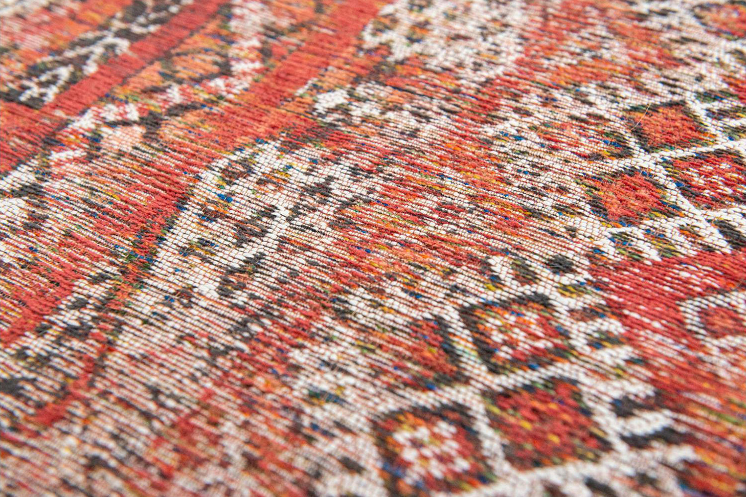 Louis De Poortere | Kilim Fez Indoor Eco Rug | Red | 200 x 280 cm-8