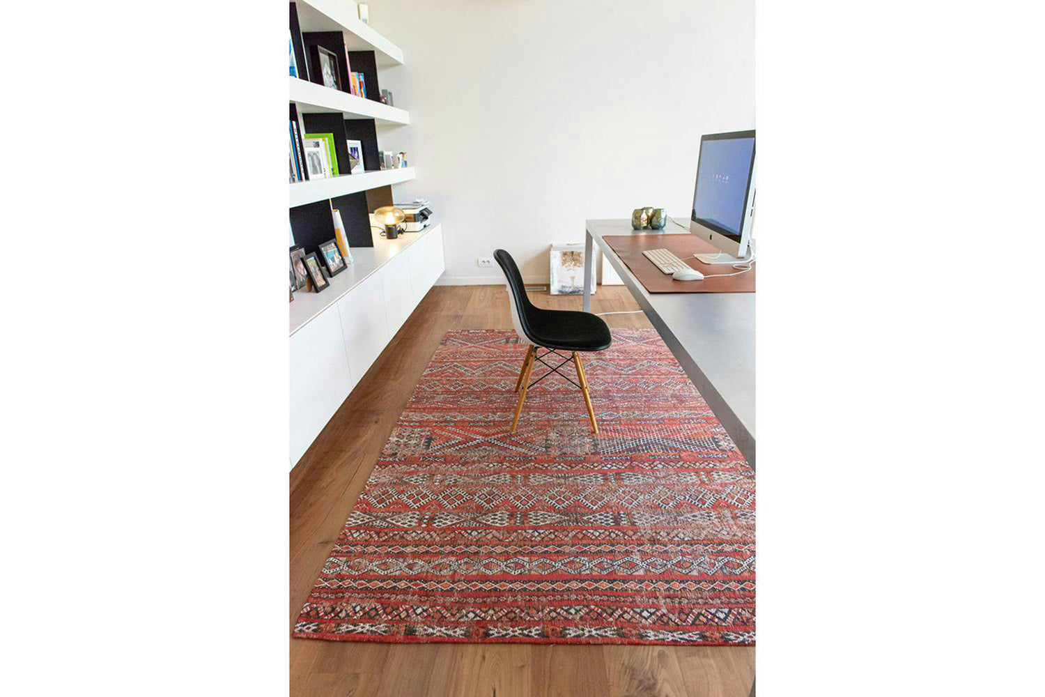 Louis De Poortere | Kilim Fez Indoor Eco Rug | Red | 240 x 340 cm-5