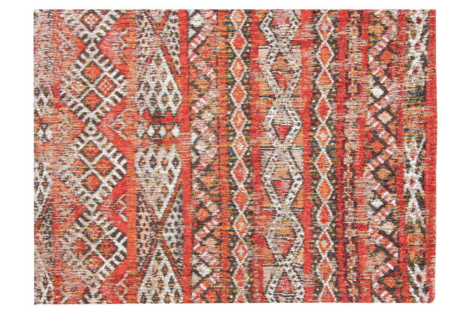 Louis De Poortere | Kilim Fez Indoor Eco Rug | Red | 280 x 390 cm-7