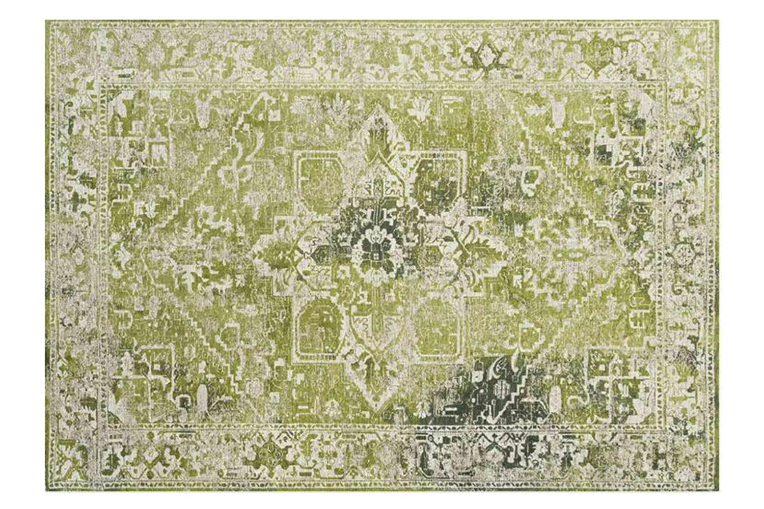 Louis De Poortere | Tabriz Olive Wood Eco Rug | Green | 170 x 240 cm
