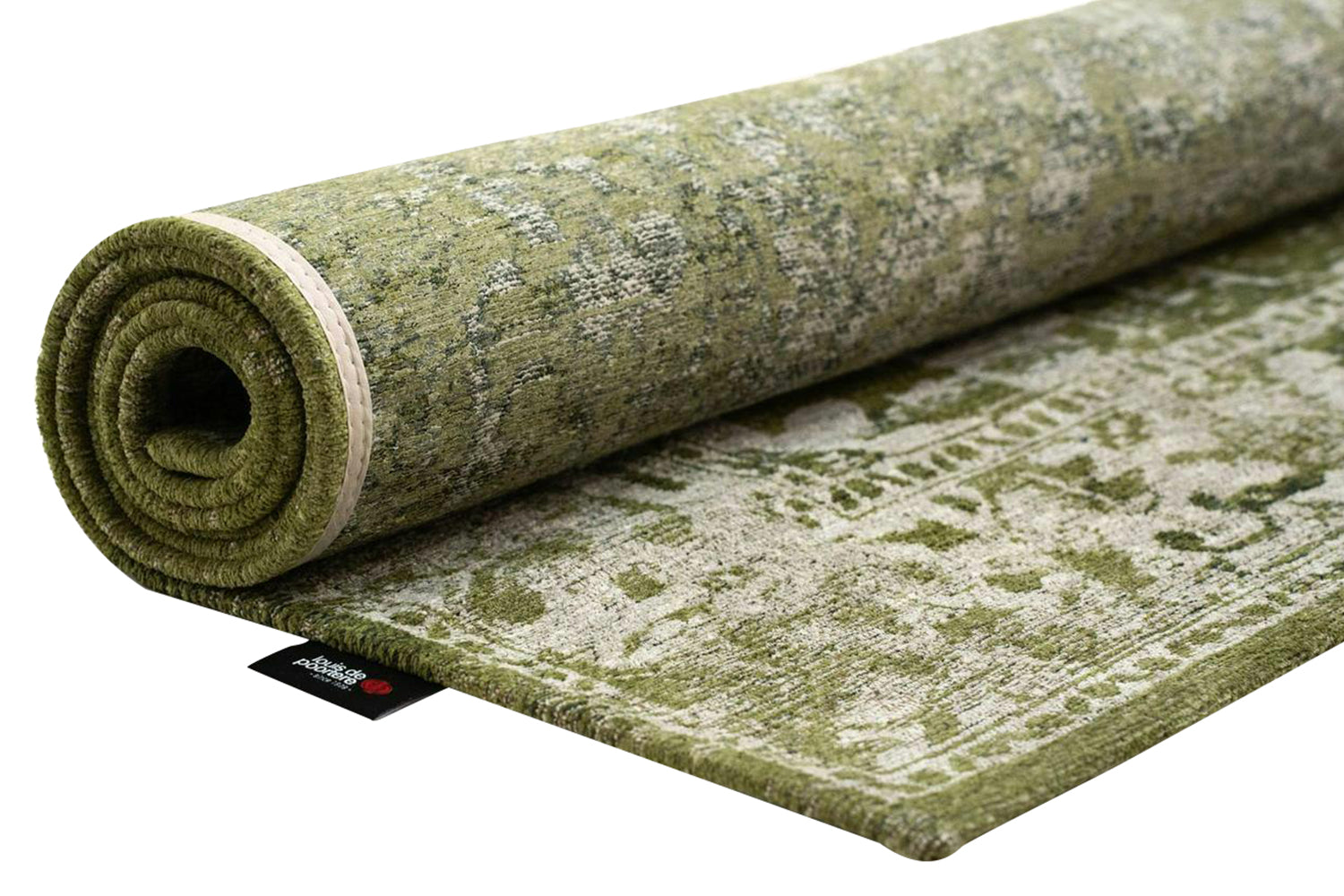Louis De Poortere | Tabriz Olive Wood Eco Rug | Green | 280 x 390 cm-6