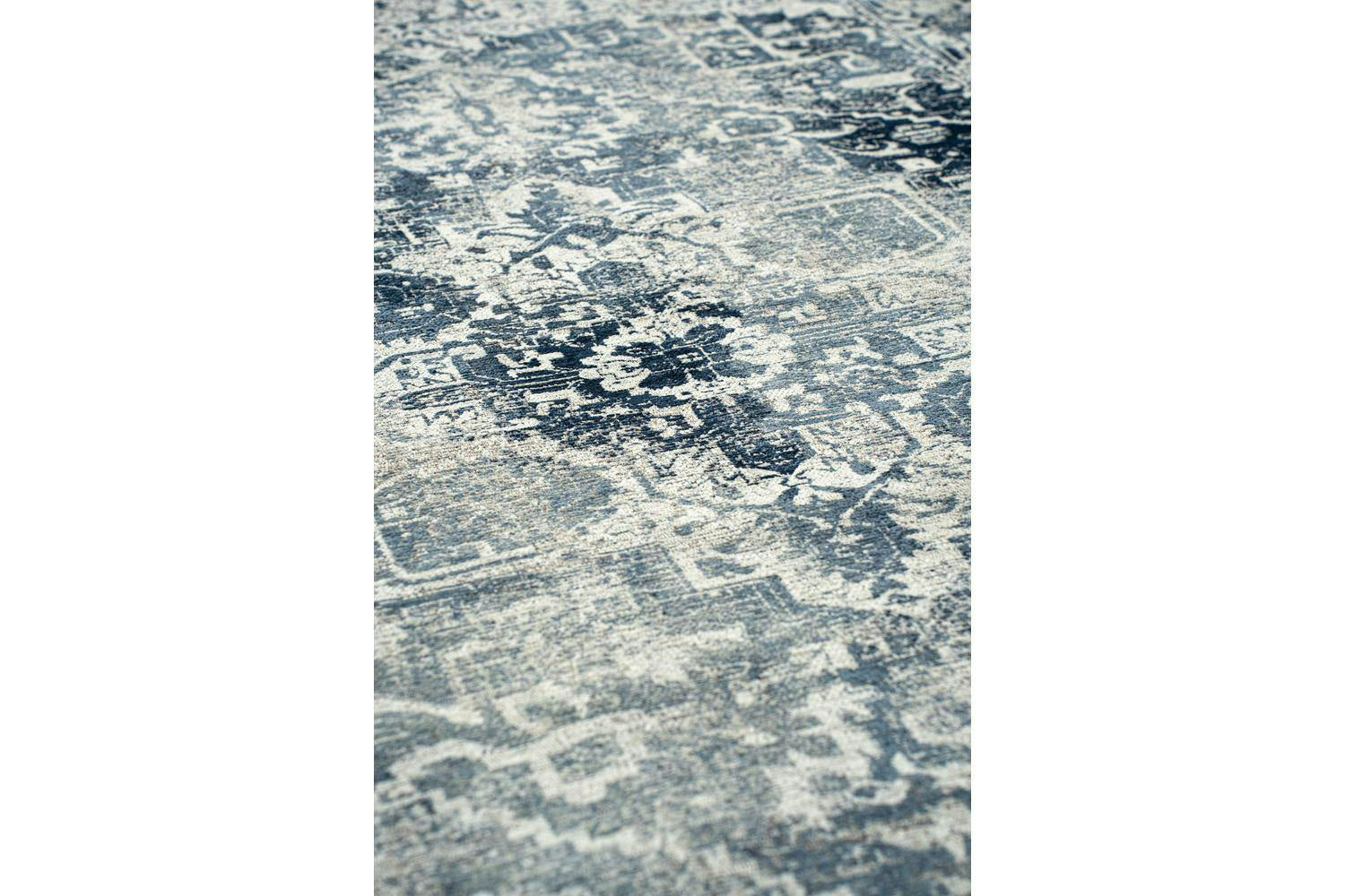 Louis De Poortere | Tabriz Atlantide Eco Rug | Blue | 140 x 200 cm-8