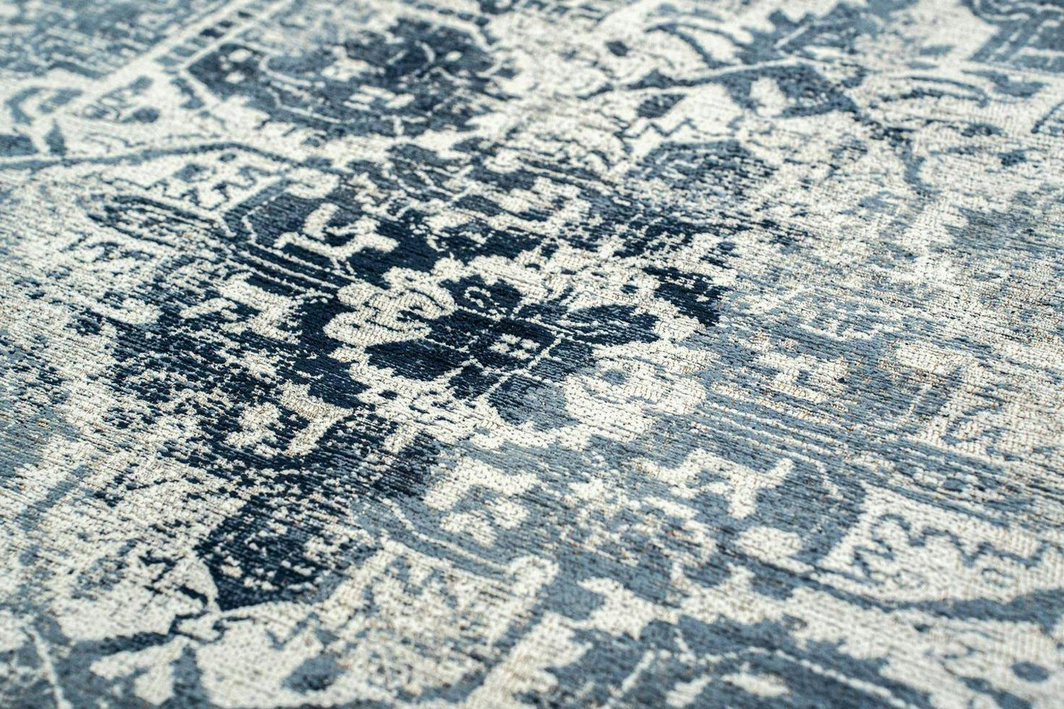 Louis De Poortere | Tabriz Atlantide Eco Rug | Blue | 170 x 240 cm-7
