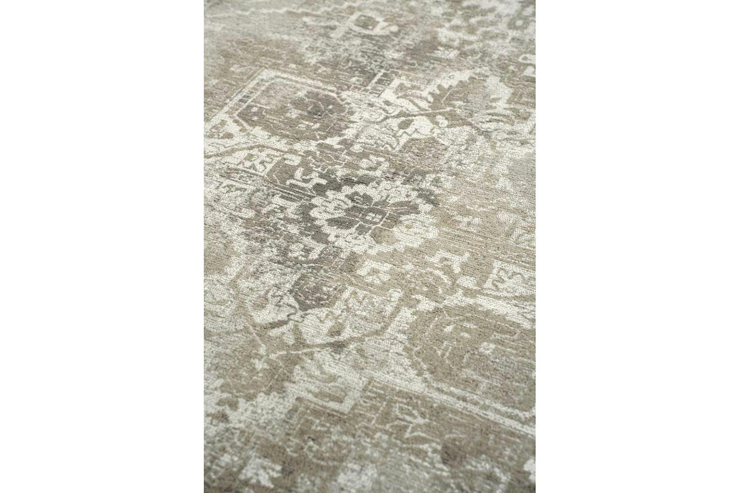 Louis De Poortere | Tabriz Suede Eco Rug | Grey | 140 x 200 cm-6