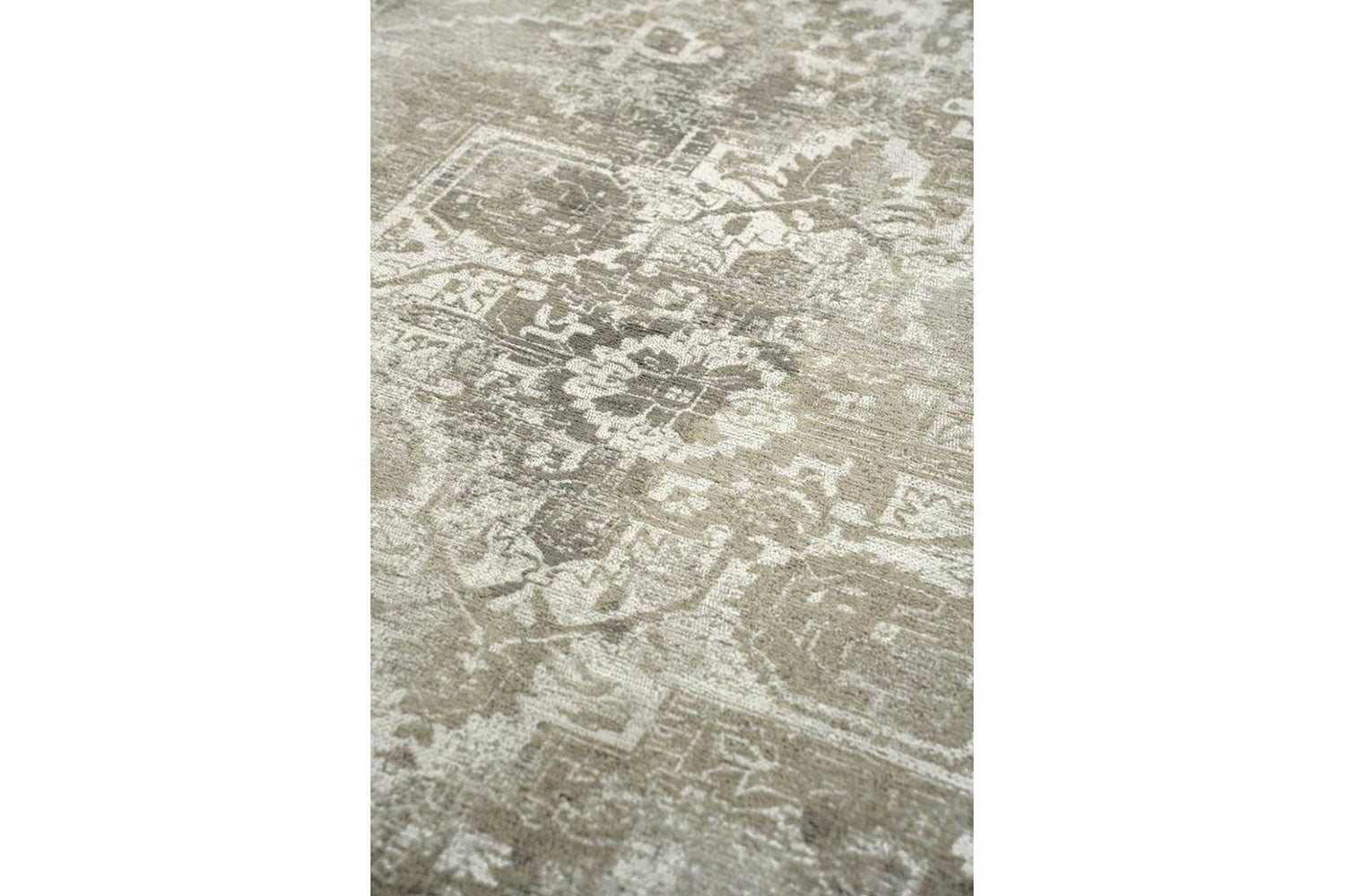 Louis De Poortere | Tabriz Suede Eco Rug | Grey | 200 x 280 cm-6