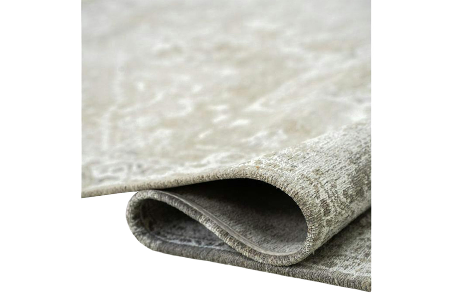 Louis De Poortere | Tabriz Suede Eco Rug | Grey | 240 x 340 cm-3