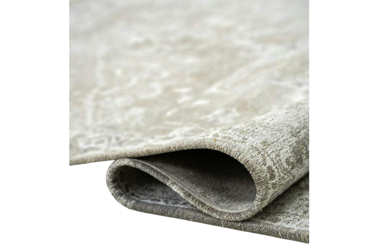 Louis De Poortere | Tabriz Suede Eco Rug | Grey | 280 x 390 cm-3