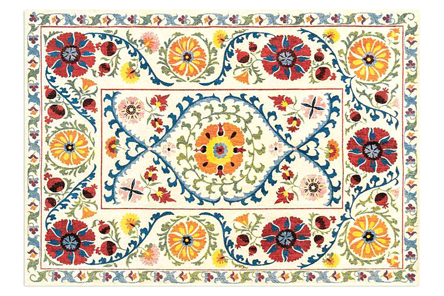 Louis De Poortere | Suzani Eco Rug | Origine | 140 x 200 cm