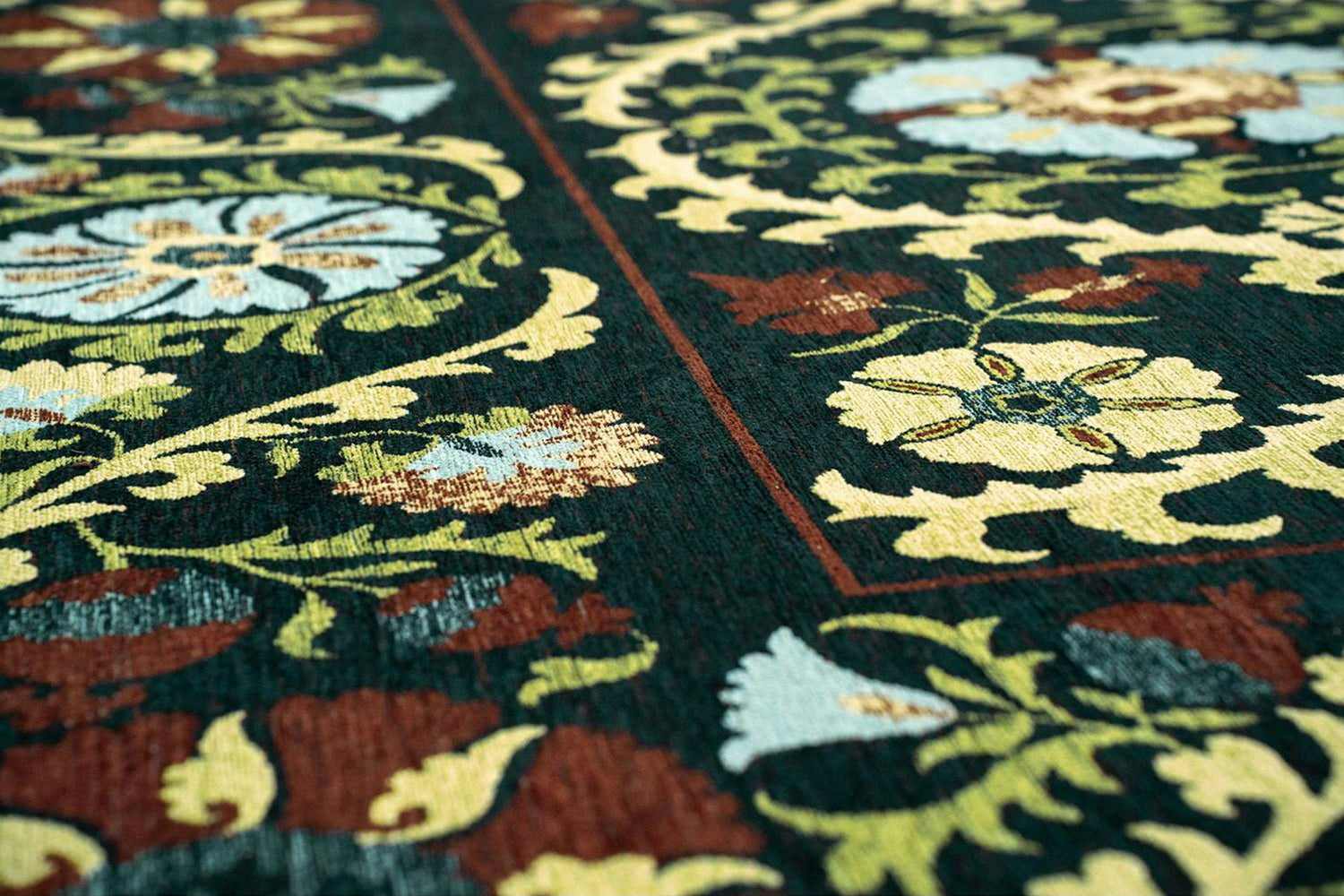 Louis De Poortere | Suzani Bavaria Eco Rug | Multicolour | 170 x 240 cm-8