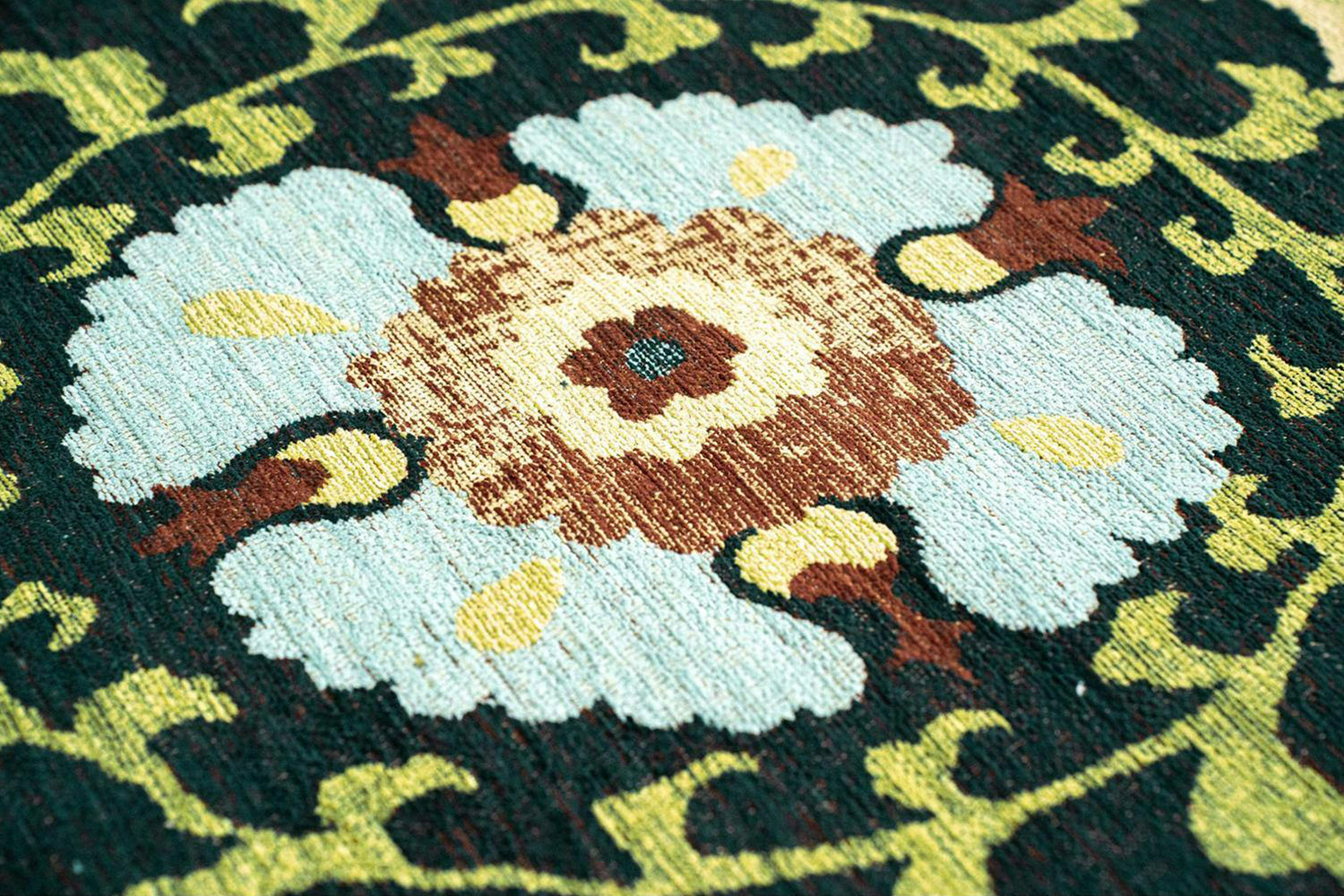 Louis De Poortere | Suzani Bavaria Eco Rug | Multicolour | 200 x 280 cm-6