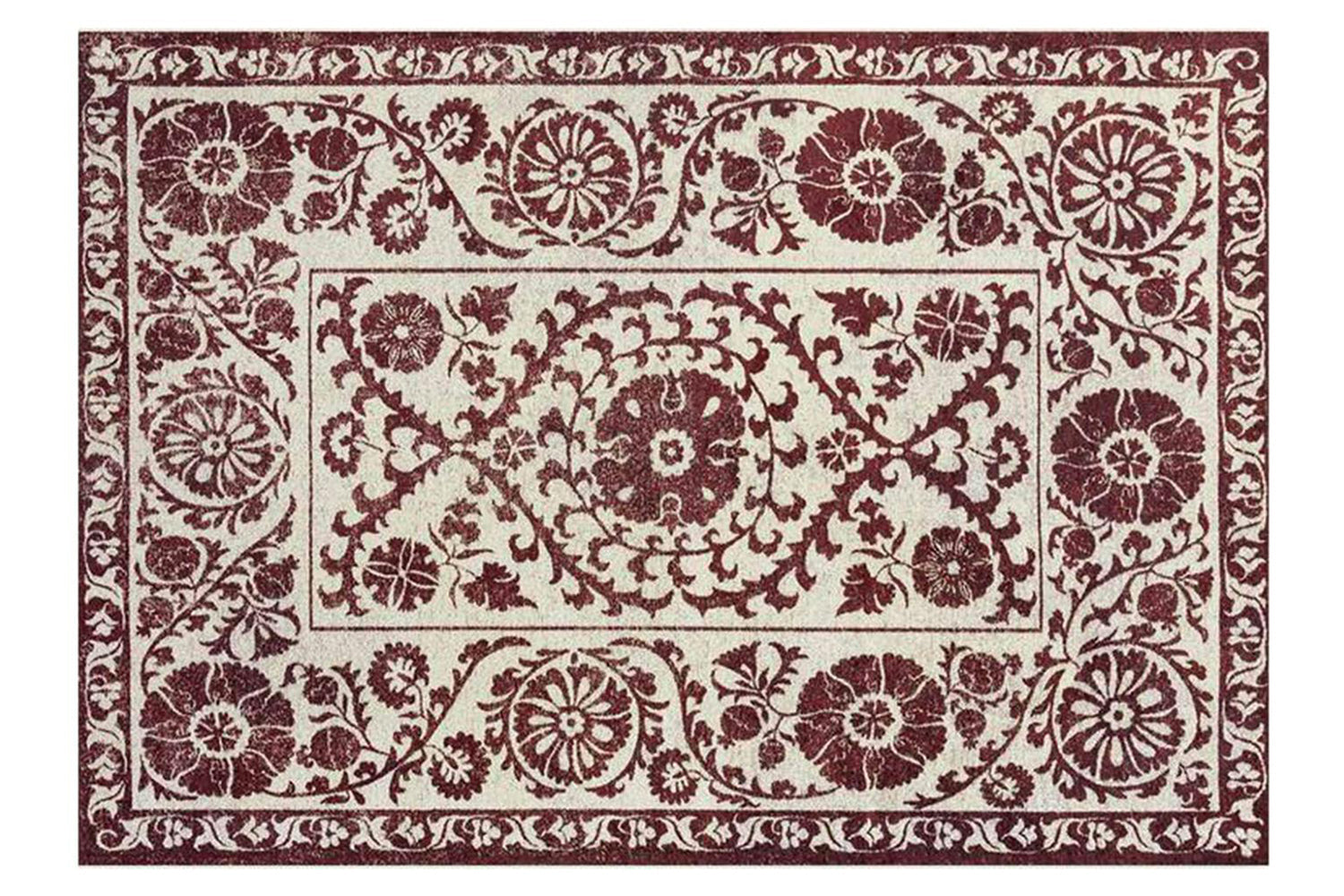 Louis De Poortere | Suzani Eco Rug | Zephyr | 200 x 280 cm