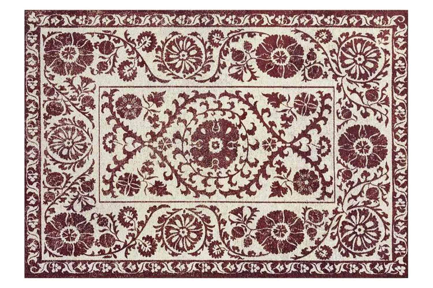 Louis De Poortere | Suzani Eco Rug | Zephyr | 280 x 390 cm