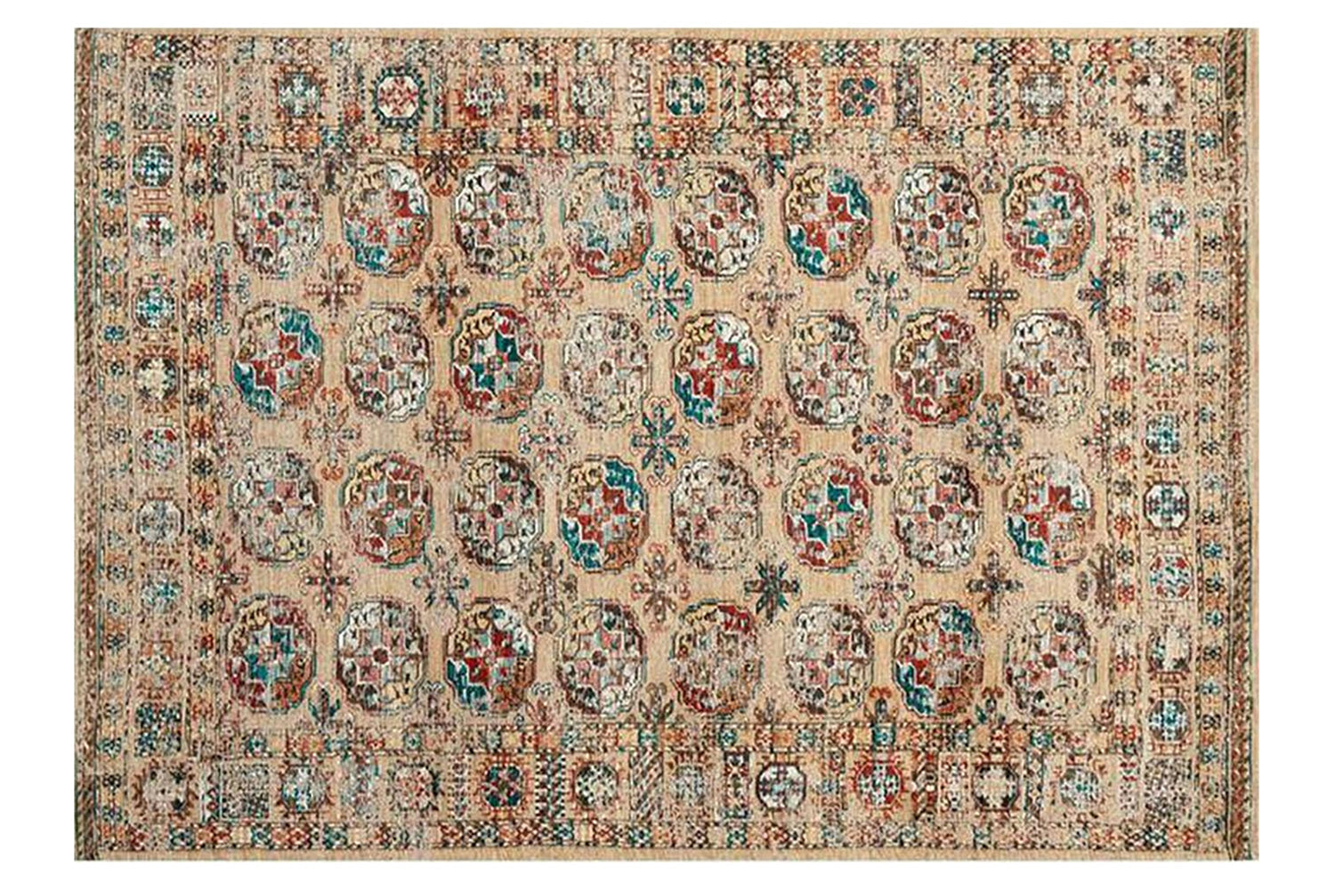 Louis De Poortere | Kasak Indoor Eco Rug | Djamboul | 140 x 200 cm