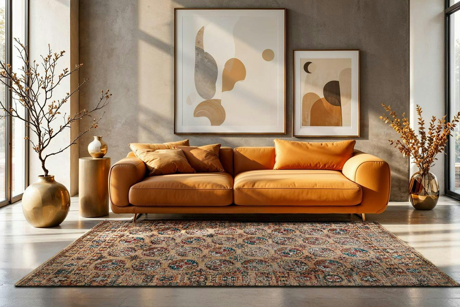 Louis De Poortere | Kasak Indoor Eco Rug | Djamboul | 140 x 200 cm-2