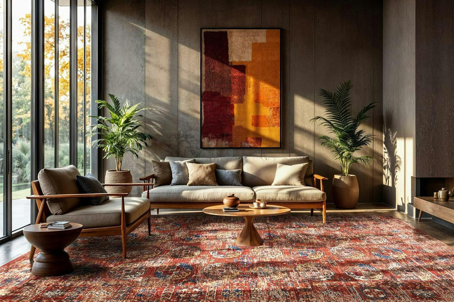 Louis De Poortere | Kasak Indoor Eco Rug | Aksou | 170 x 240 cm-2