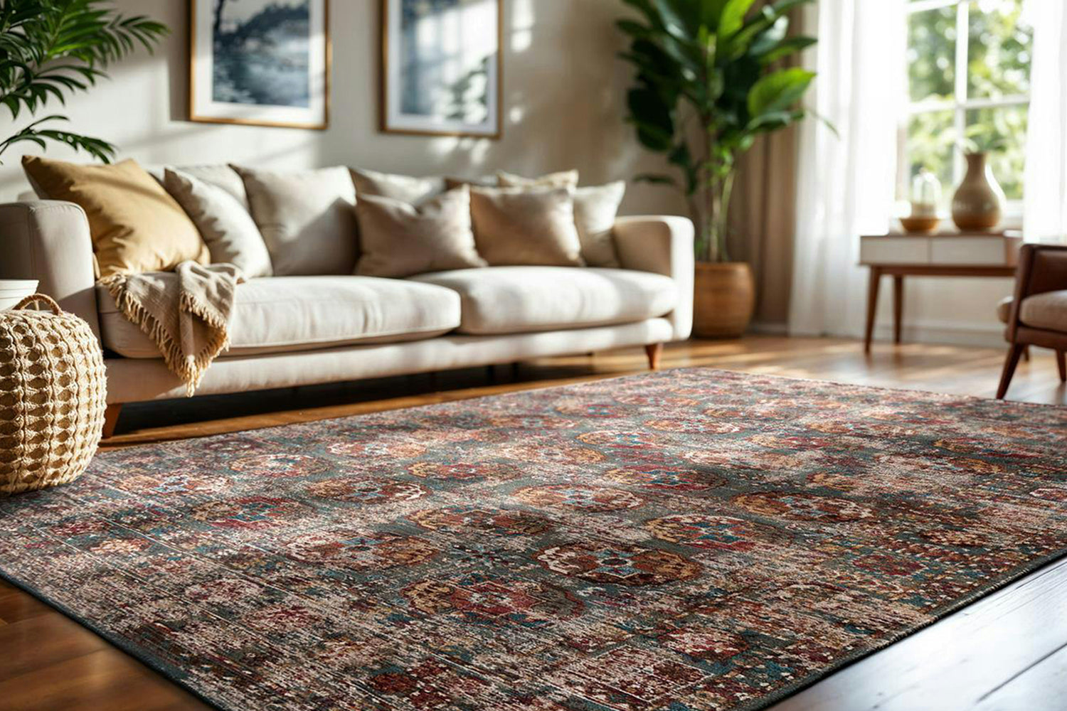 Louis De Poortere | Kasak Indoor Eco Rug | Almati | 140 x 200 cm-2