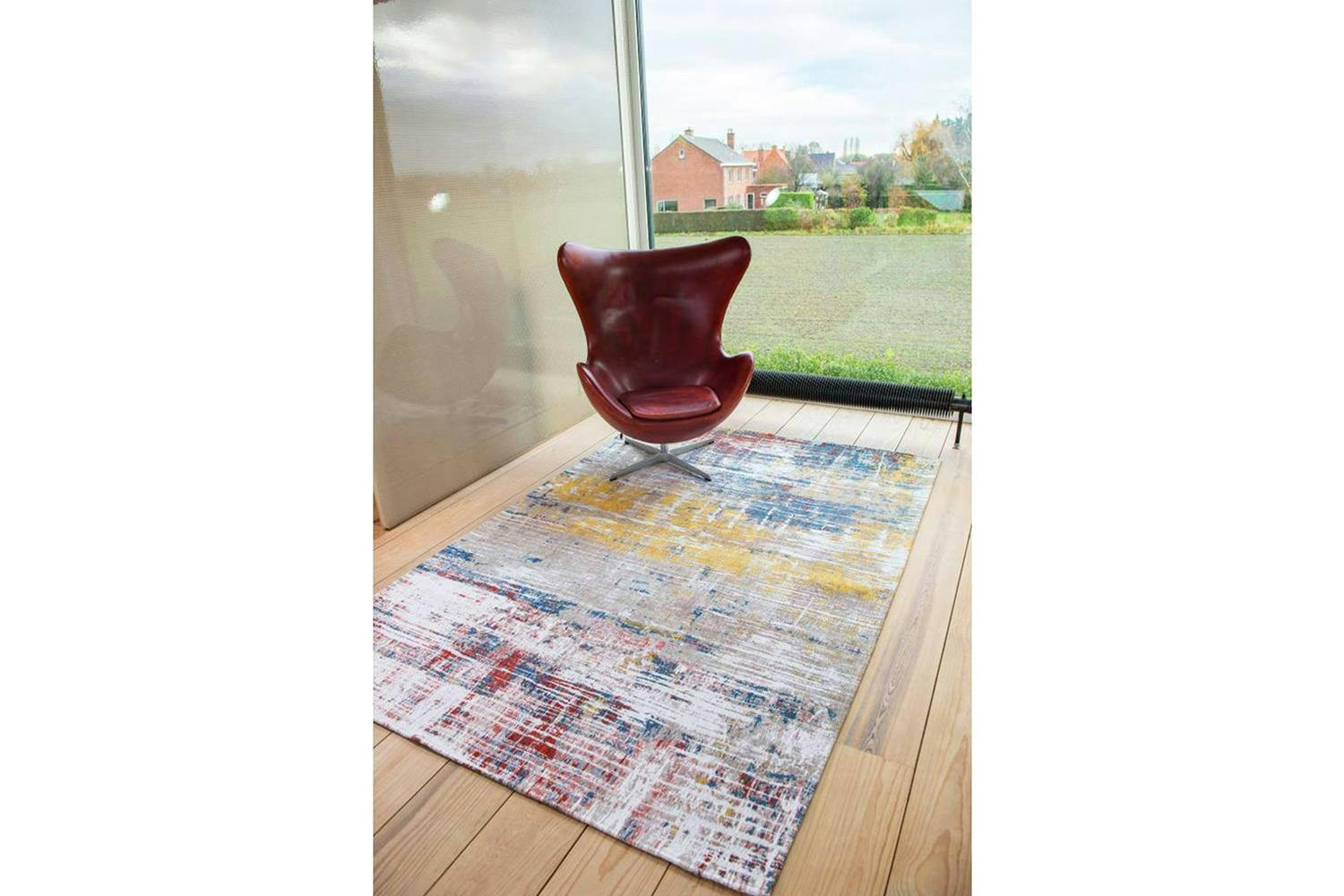 Louis De Poortere | Streaks Montauk Eco Rug | Multicolour | 80 x 150 cm-3