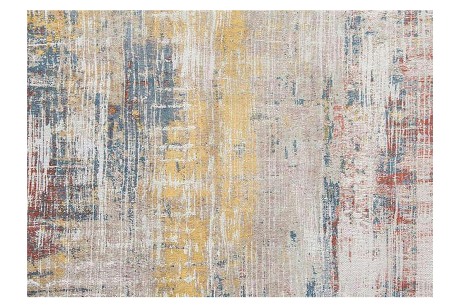 Louis De Poortere | Streaks Montauk Eco Rug | Multicolour | 80 x 250 cm