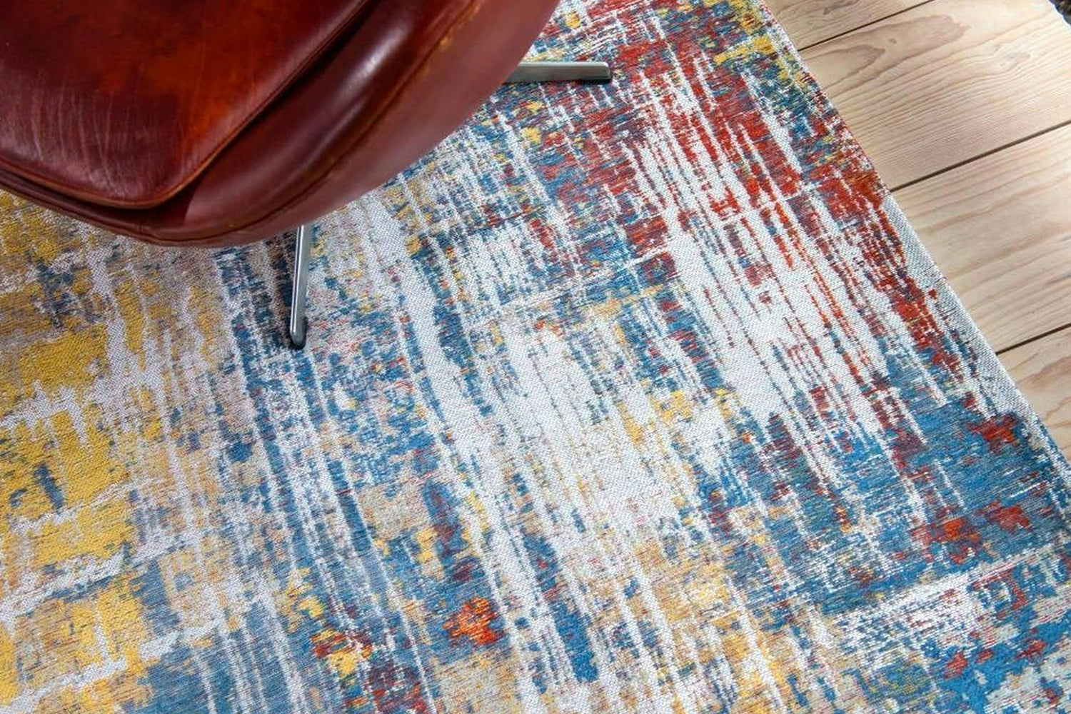 Louis De Poortere | Streaks Montauk Eco Rug | Multicolour | 240 x 340 cm-3