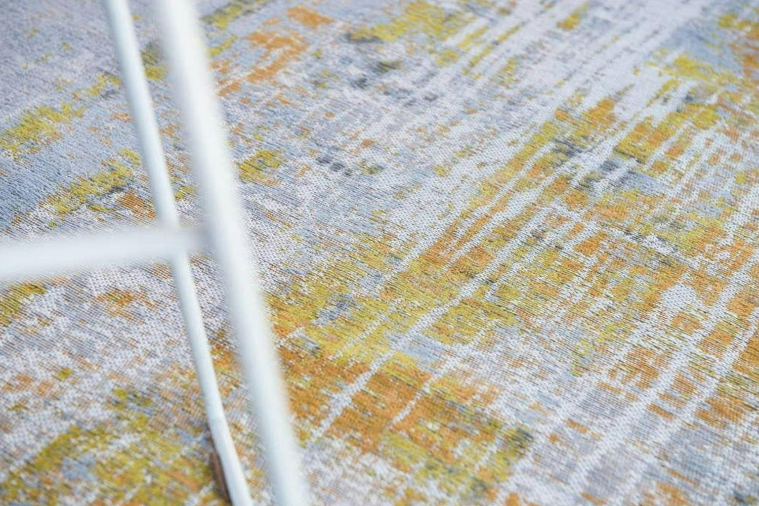 Louis De Poortere | Streaks Eco Rug | Yellow | 140 x 200 cm-7