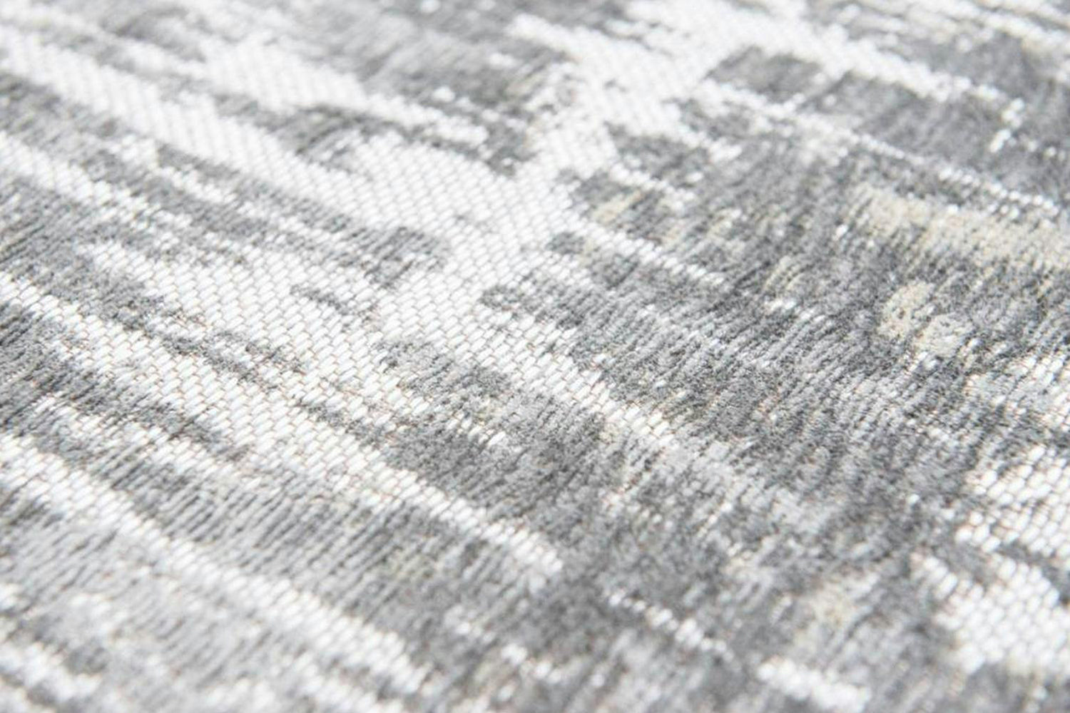 Louis De Poortere | Streaks Eco Rug | Grey | 80 x 150 cm-5