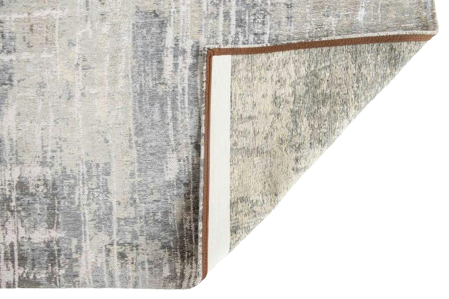 Louis De Poortere | Streaks Eco Rug | Grey | 80 x 250 cm-8