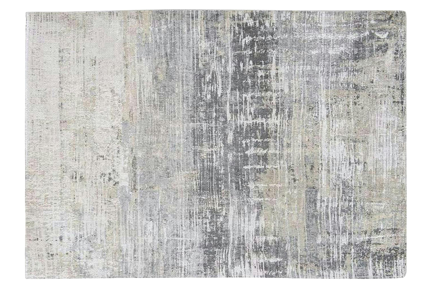 Louis De Poortere | Streaks Eco Rug | Grey | 140 x 200 cm
