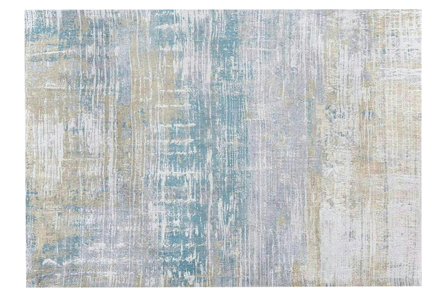 Louis De Poortere | Streaks Eco Rug | Long Island Blue | 170 x 240 cm