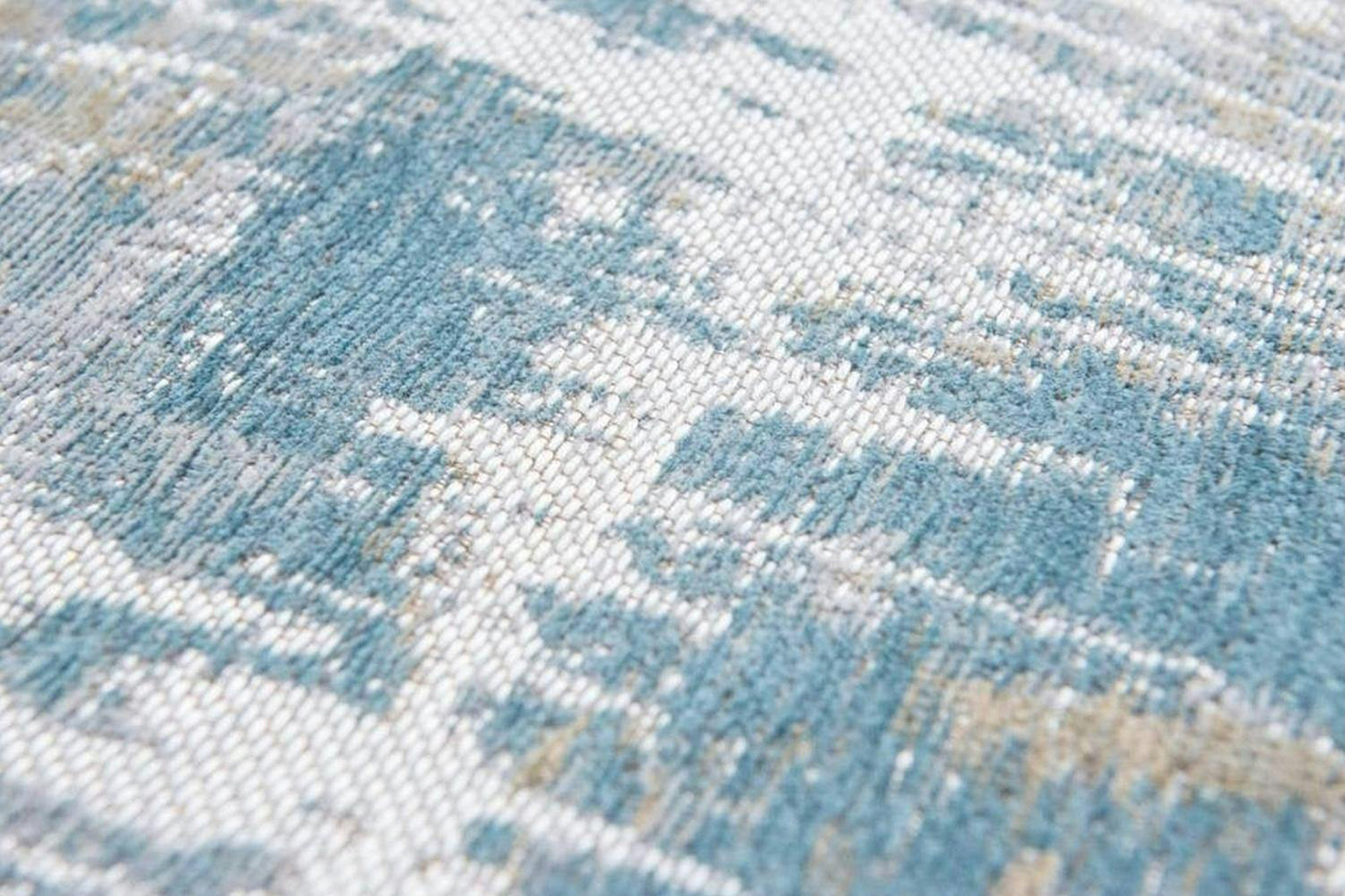 Louis De Poortere | Streaks Eco Rug | Long Island Blue | 240 x 340 cm-5