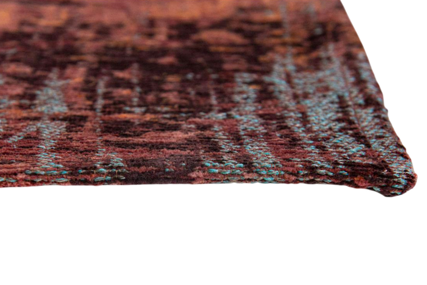Louis De Poortere | Streaks Eco Rug | Red | 80 x 150 cm-8