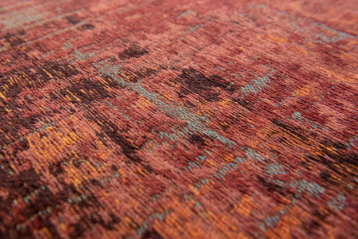 Louis De Poortere | Streaks Eco Rug | Red | 200 x 280 cm-6