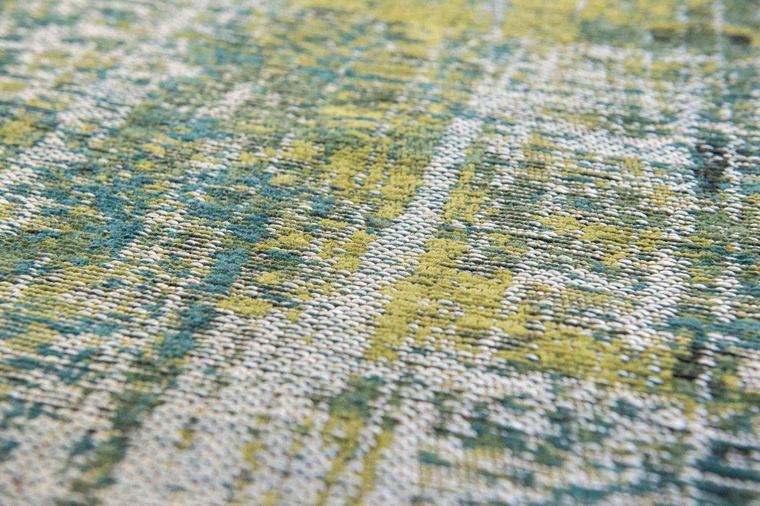 Louis De Poortere | Streaks Eco Round Rug | Glen Cove | 140 x 140 cm-3