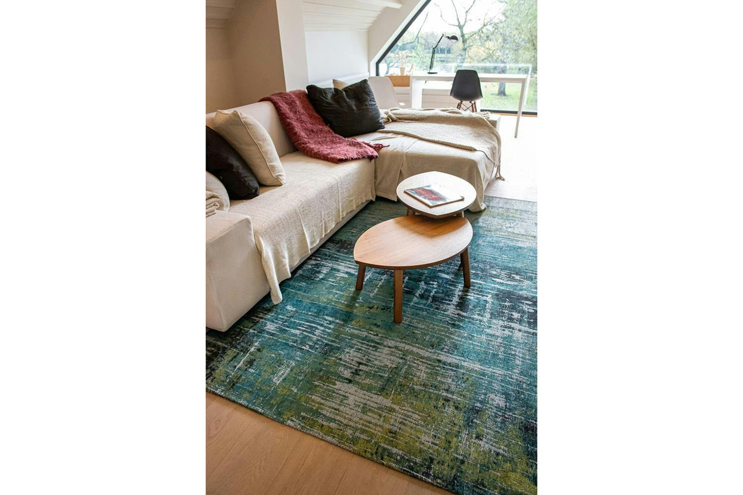 Louis De Poortere | Streaks Eco Rug | Glen Cove | 140 x 200 cm-3