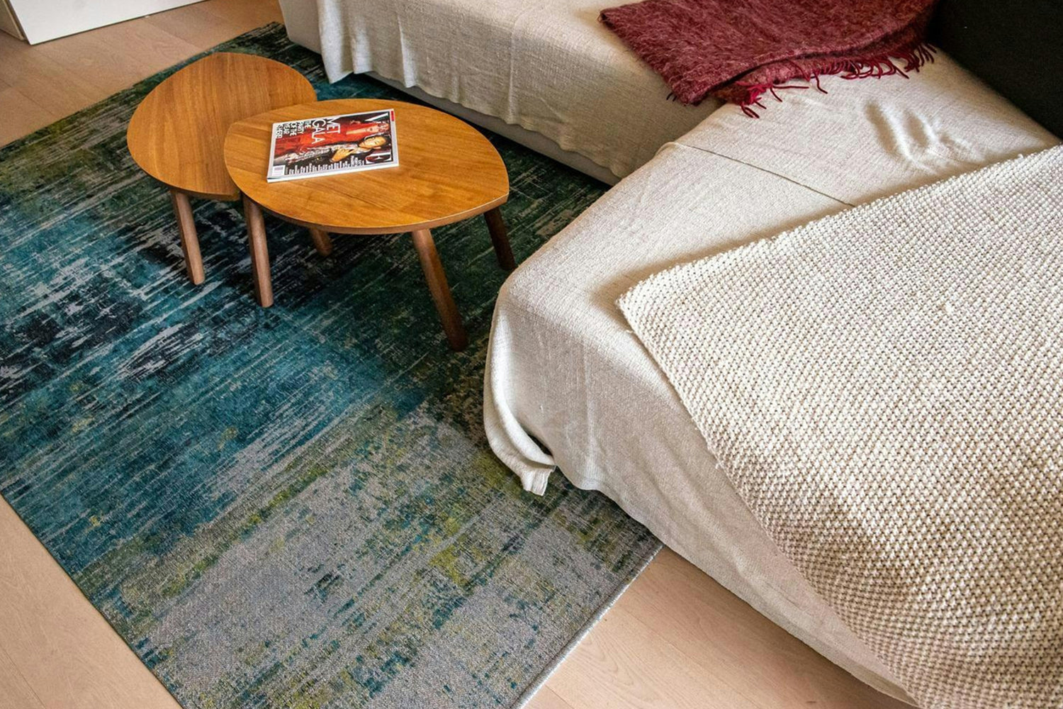 Louis De Poortere | Streaks Eco Rug | Glen Cove | 170 x 240 cm-2