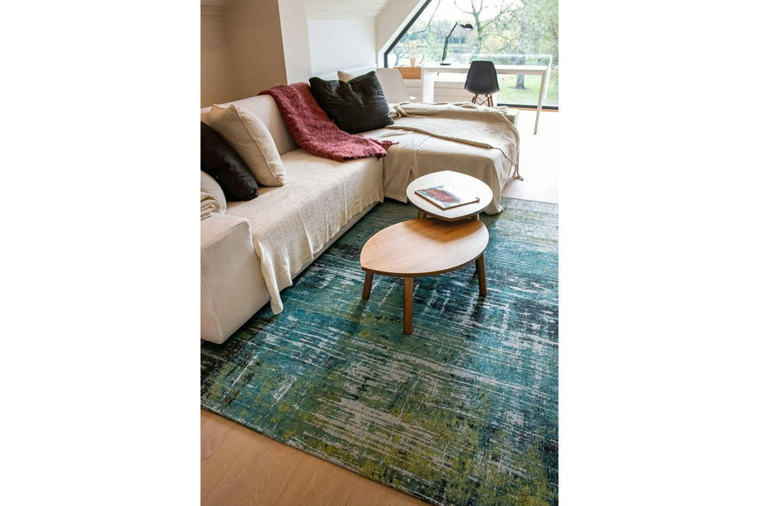 Louis De Poortere | Streaks Eco Rug | Glen Cove | 170 x 240 cm-3