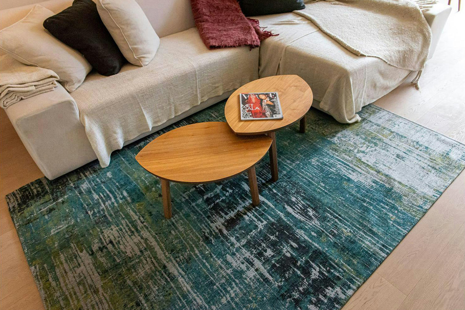 Louis De Poortere | Streaks Eco Rug | Glen Cove | 280 x 390 cm-2