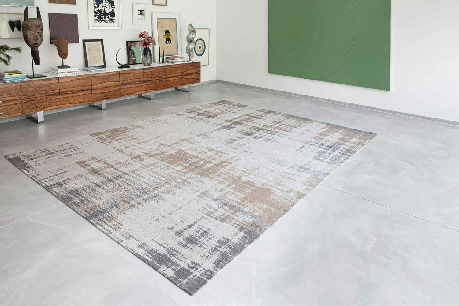 Louis De Poortere | Venetian Dust Eco Rug | Padua Beige | 80 x 150 cm-4