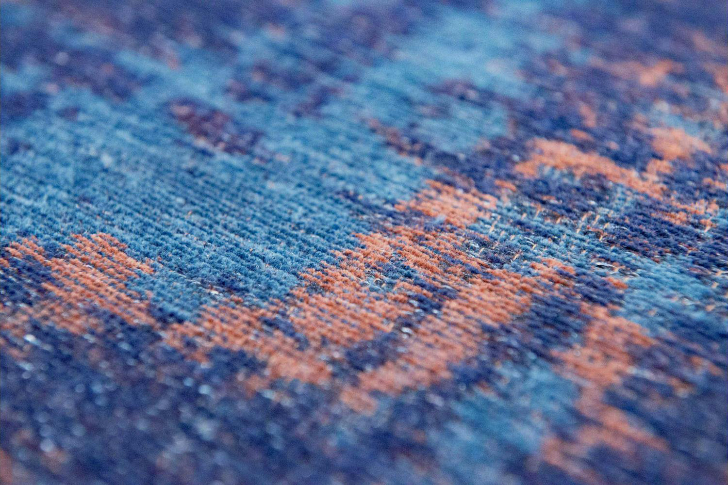 Louis De Poortere | Venetian Dust Eco Rug | Sunset Blue | 80 x 150 cm-6