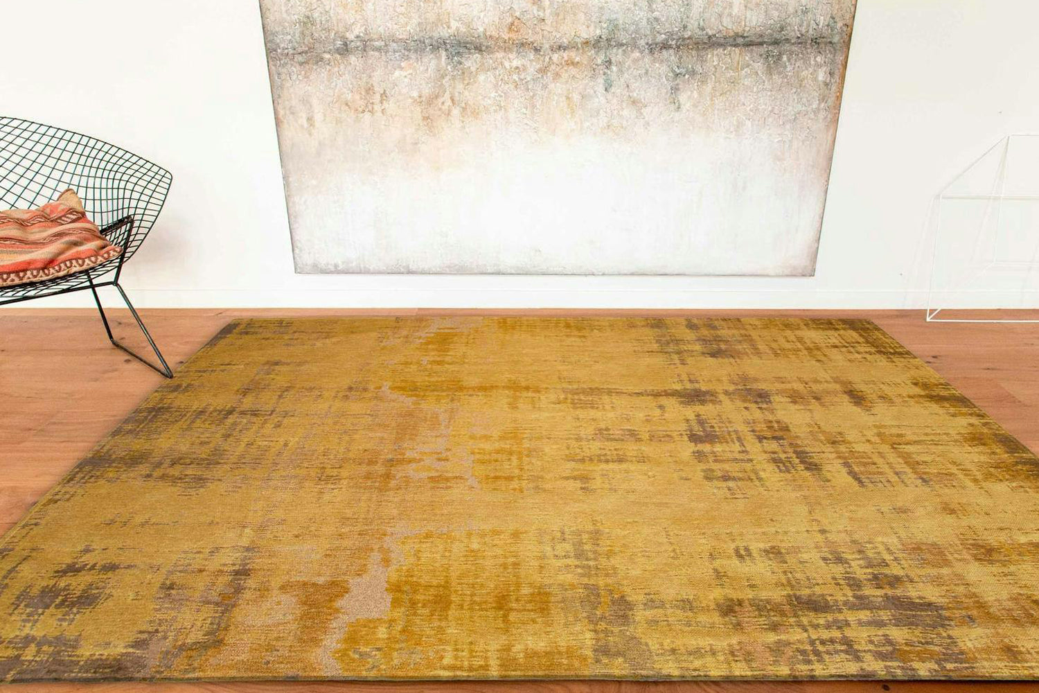 Louis De Poortere | Venetian Dust Eco Rug | Yellow | 80 x 150 cm-3