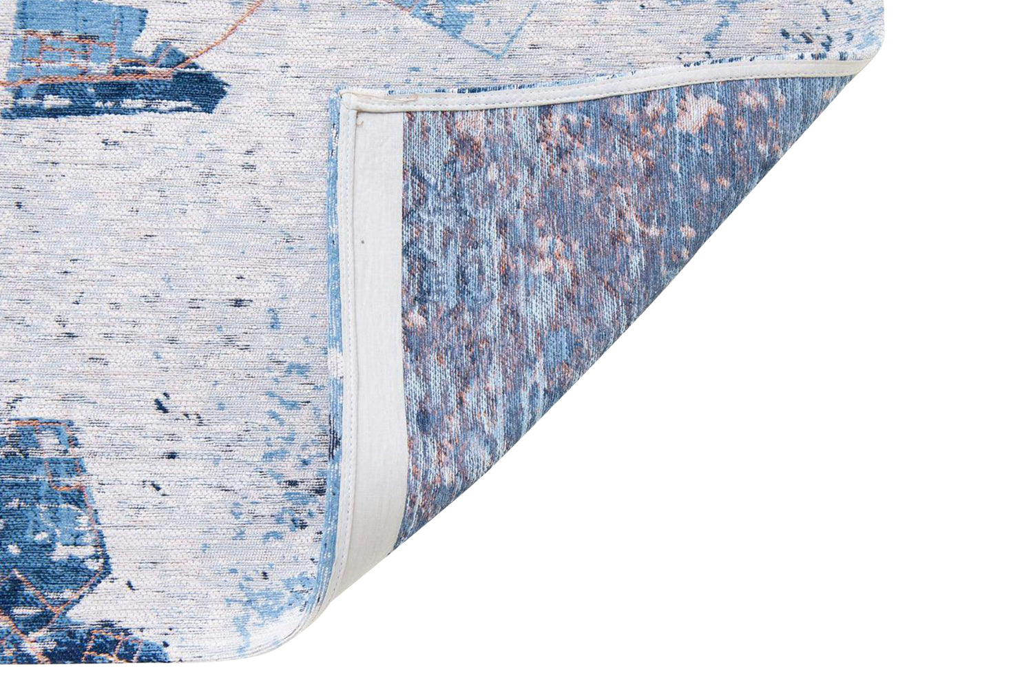 Louis De Poortere | Tokyo Eco Rug | Blue | 170 x 240 cm-3