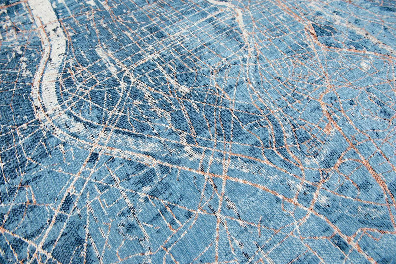 Louis De Poortere | Tokyo Eco Rug | Blue | 200 x 280 cm-6