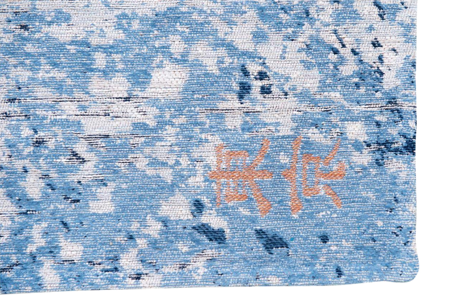Louis De Poortere | Tokyo Eco Round Rug | Blue | 240 x 240 cm-2