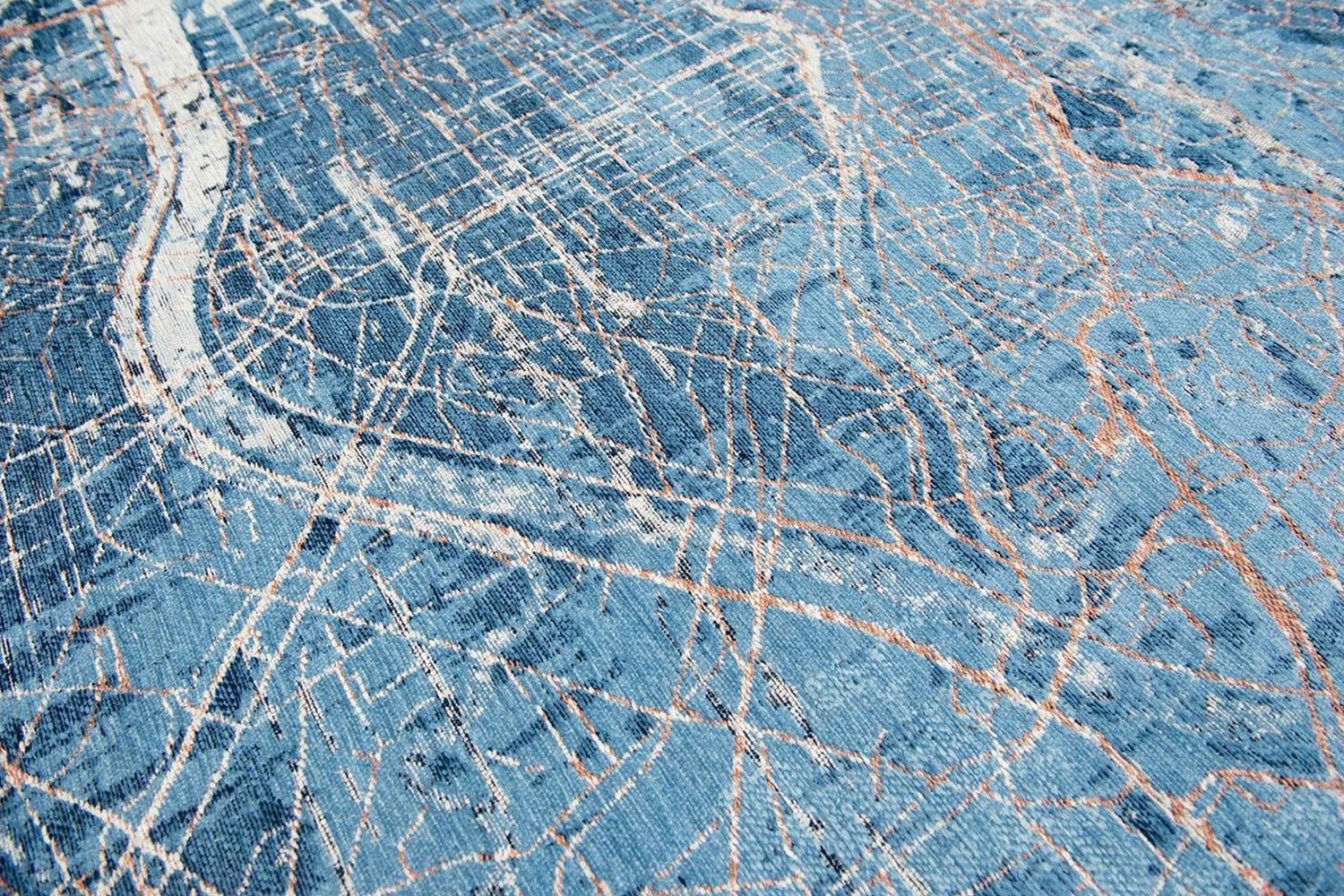 Louis De Poortere | Tokyo Eco Rug | Blue | 240 x 340 cm-6