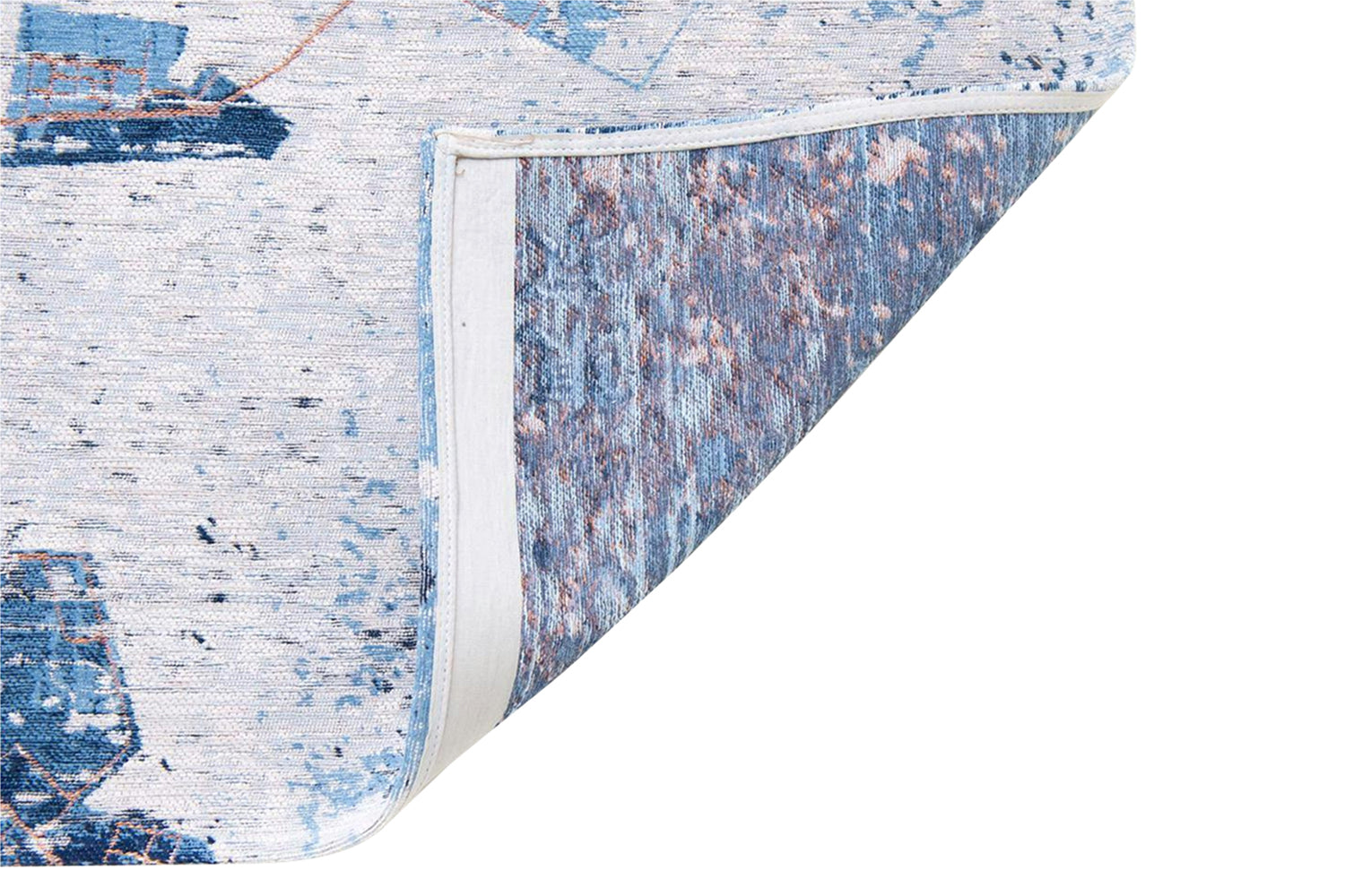 Louis De Poortere | Tokyo Eco Rug | Blue | 280 x 390 cm-3