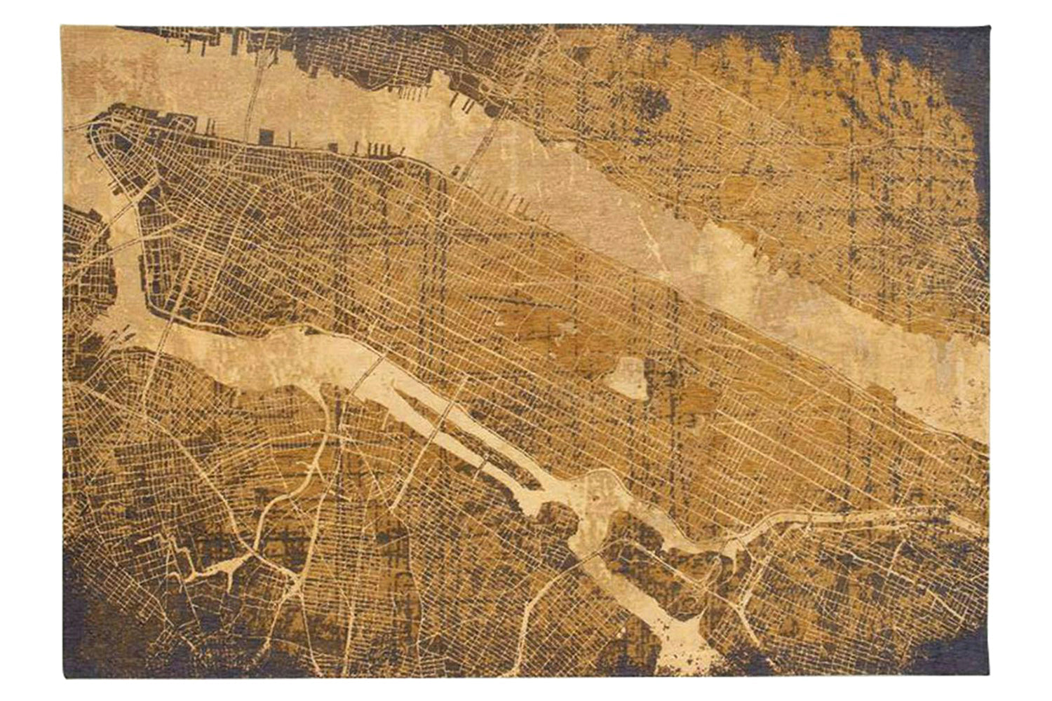 Louis De Poortere | New York Indoor Eco Rug | Brown | 200 x 280 cm