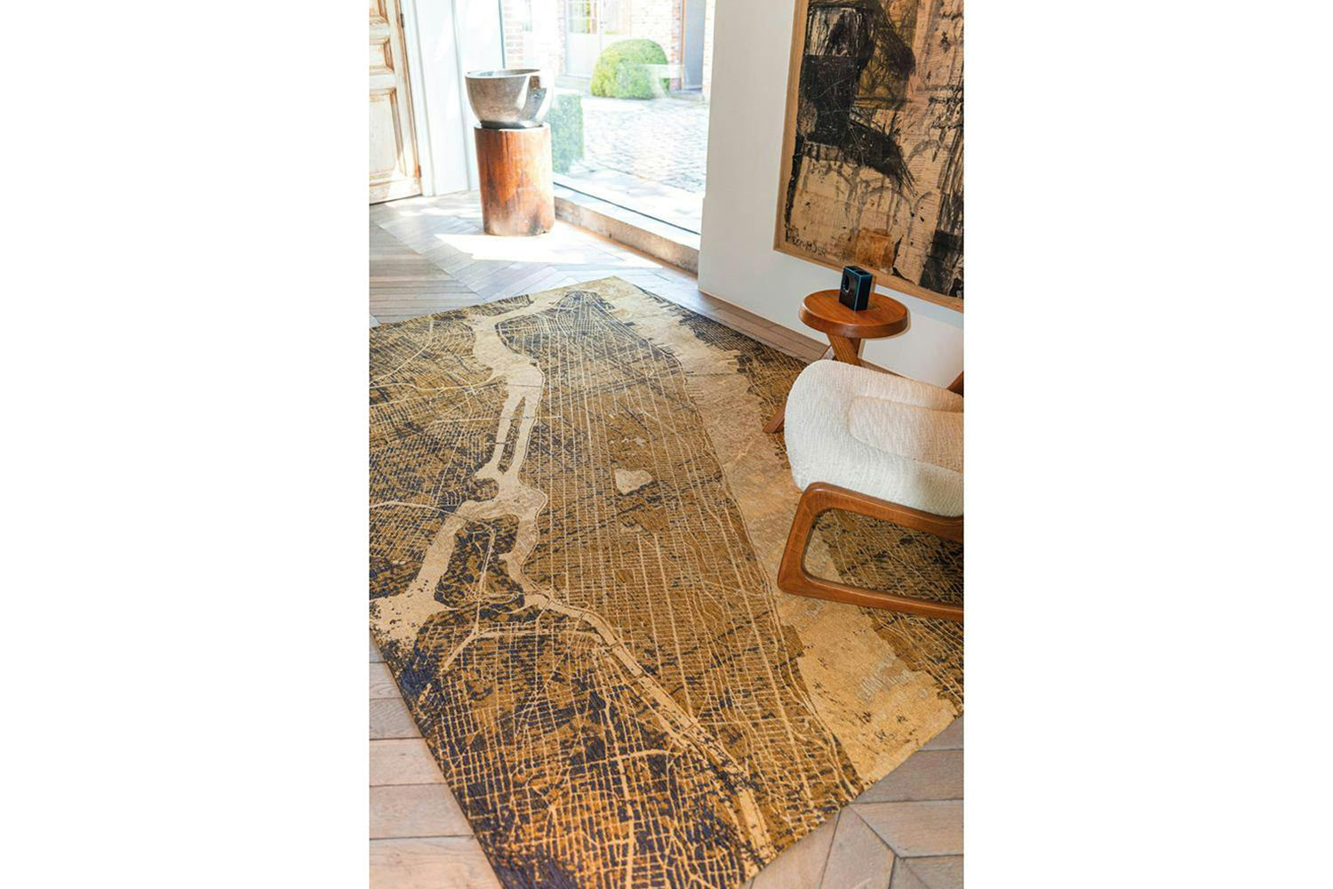 Louis De Poortere | New York Indoor Eco Rug | Brown | 200 x 280 cm-2