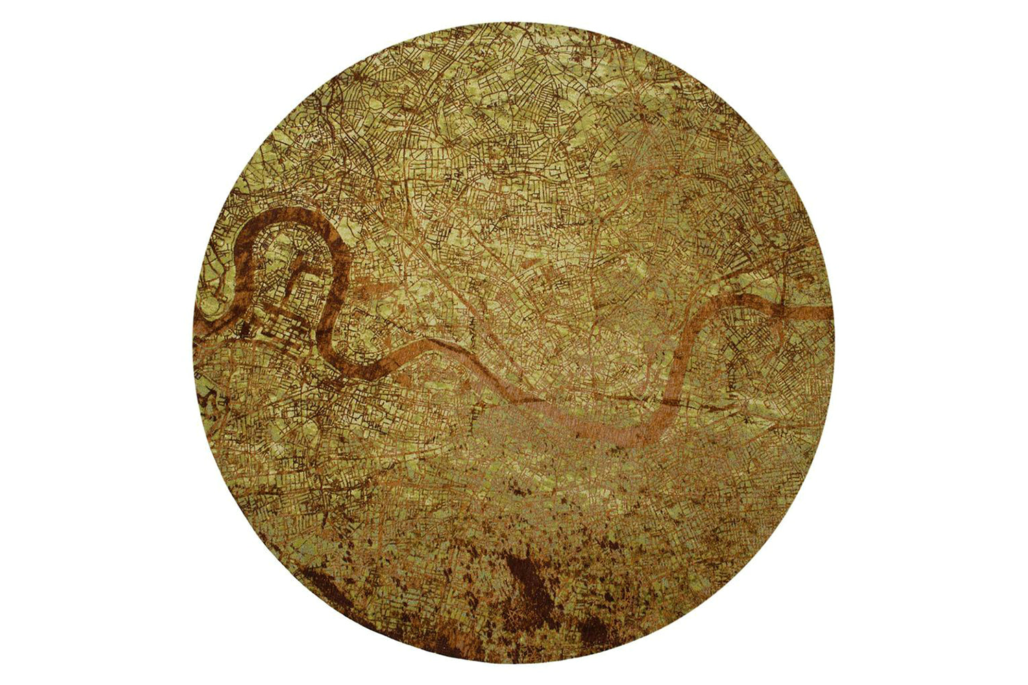 Louis De Poortere | London Indoor Eco Rug | Green | 200 x 280 cm-3