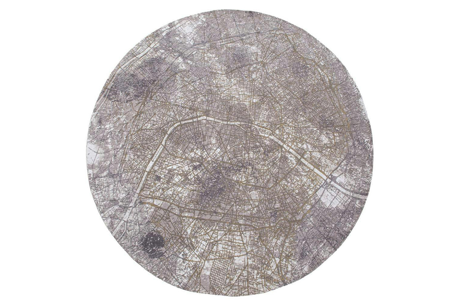 Louis De Poortere | Paris Space Trip Indoor Eco Rug | Grey | 240 x 340 cm-7
