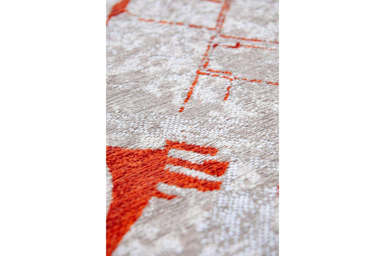 Louis De Poortere | Amsterdam Indoor Eco | Red/Grey | 140 x 200 cm-5