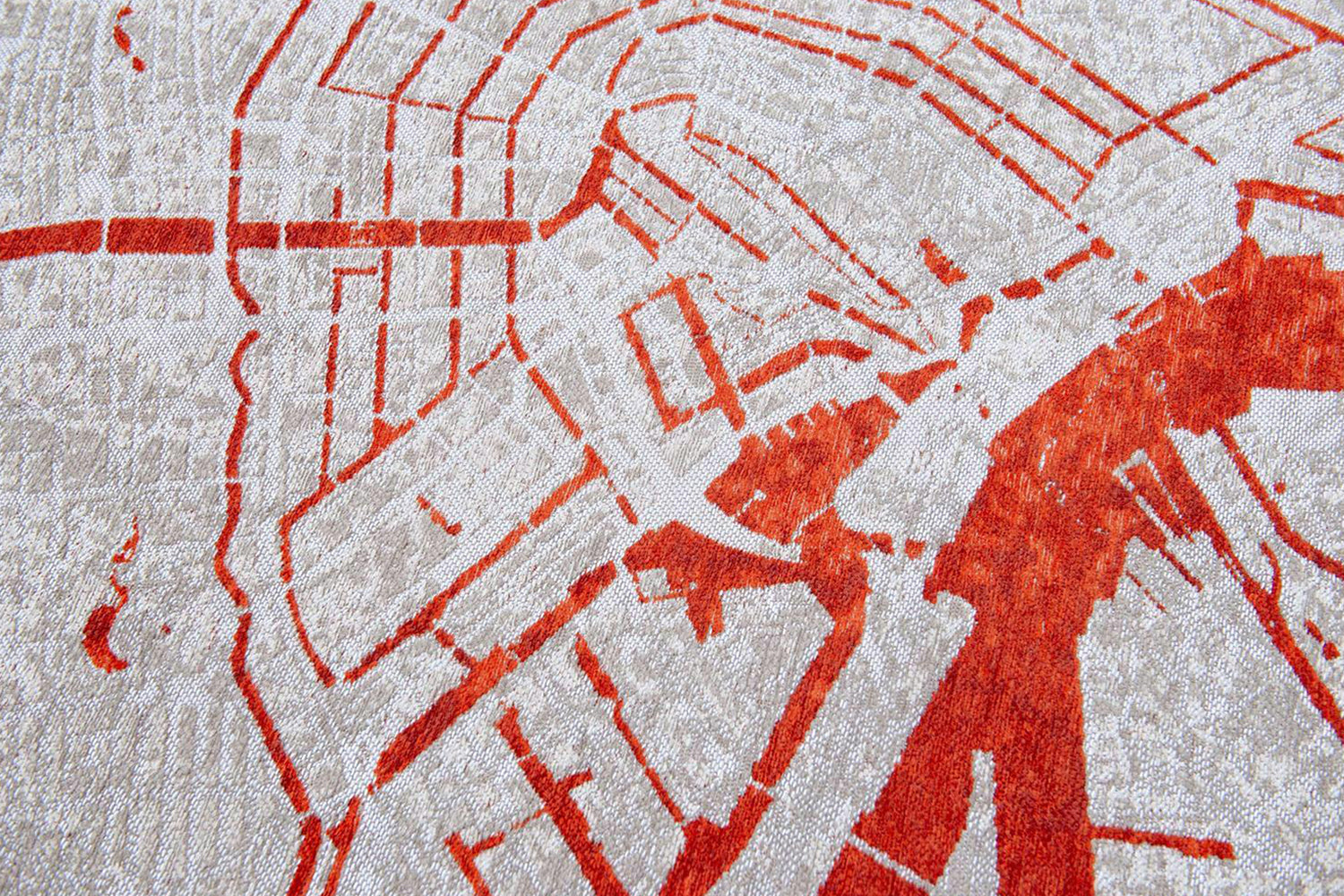 Louis De Poortere | Amsterdam Indoor Eco | Red/Grey | 170 x 240 cm-5